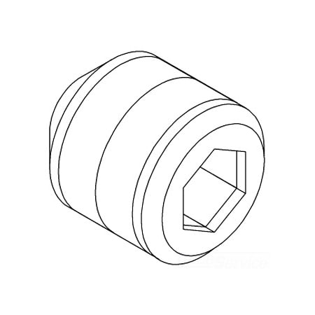 Kohler Screw 1/4-28 X .25 76713